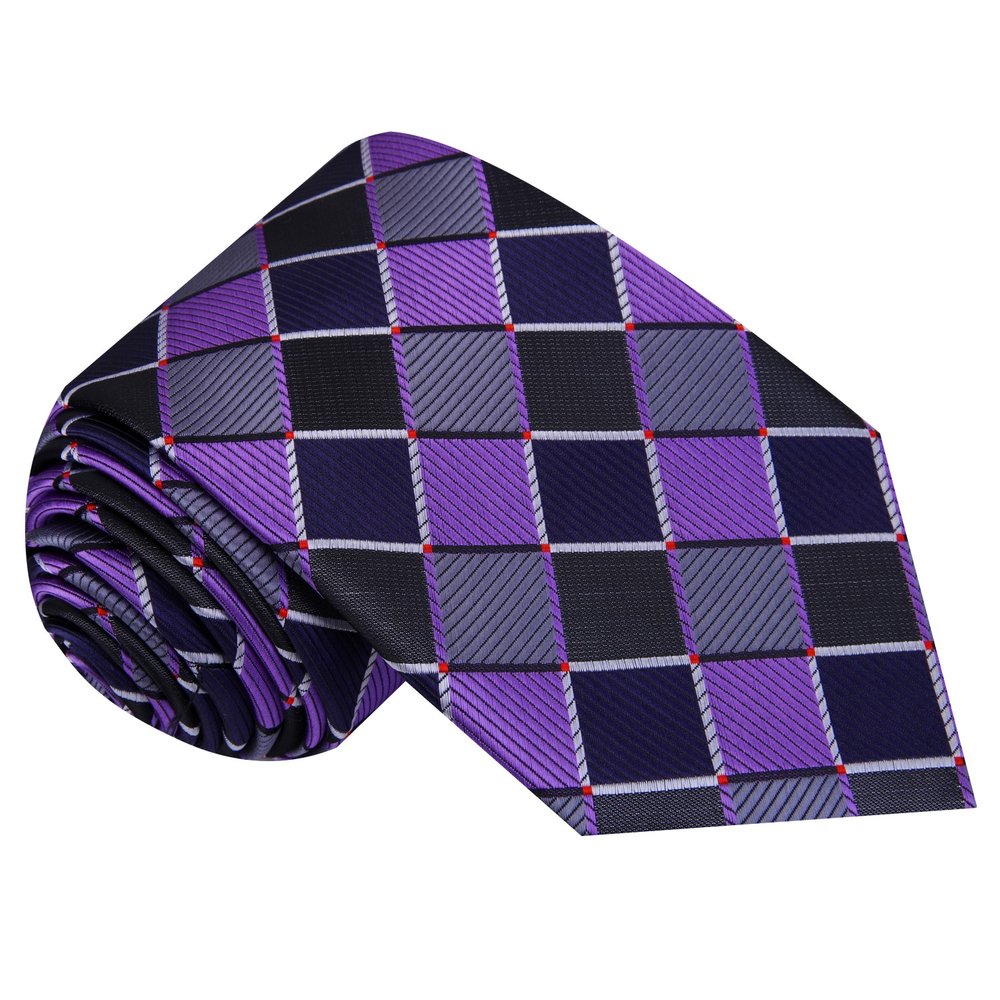Crisp Cool Geometric Tie
