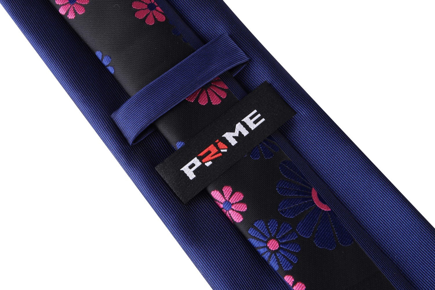Blue, Pink Floral Tie Keep