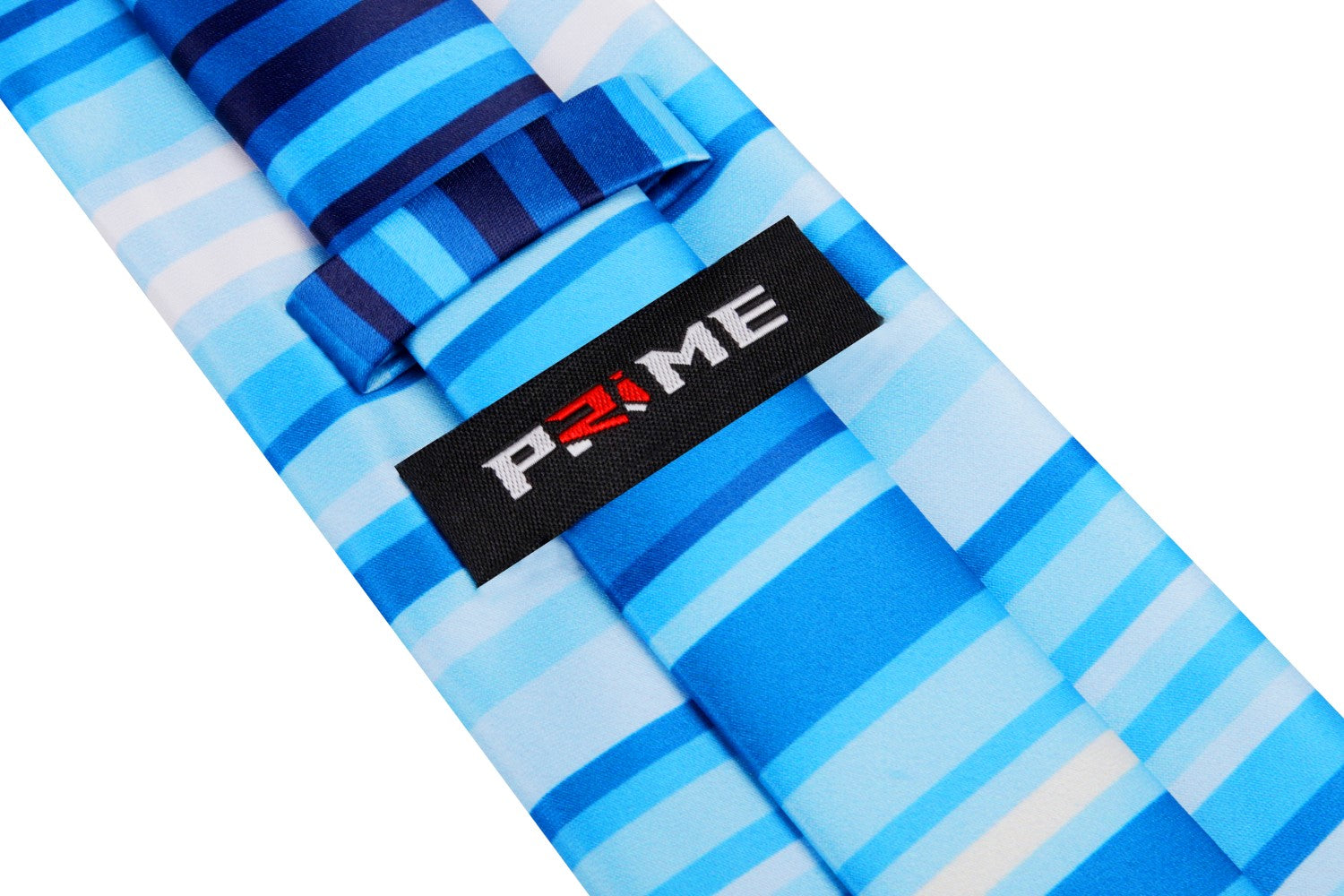  Shades of Blue and Red Gradient Tie Logo