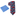 Alt View: Blue, Red, Silver Floral Necktie with Accenting Blue Square