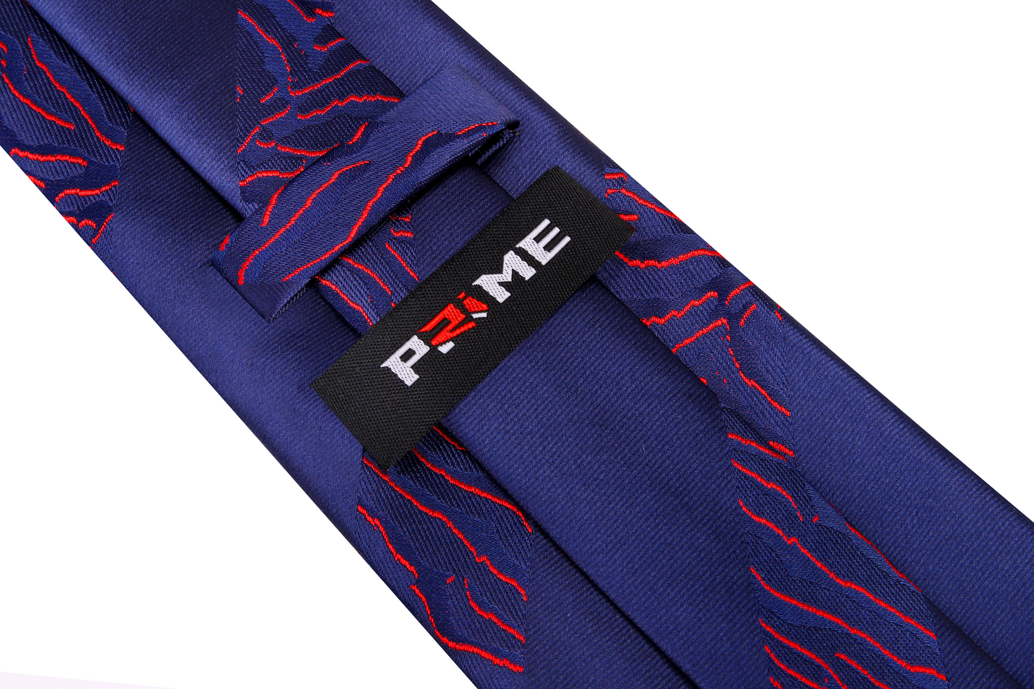 Tie Keep: Blue Red Tiger Strength Tie