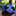 Blue Black Abstract Tie