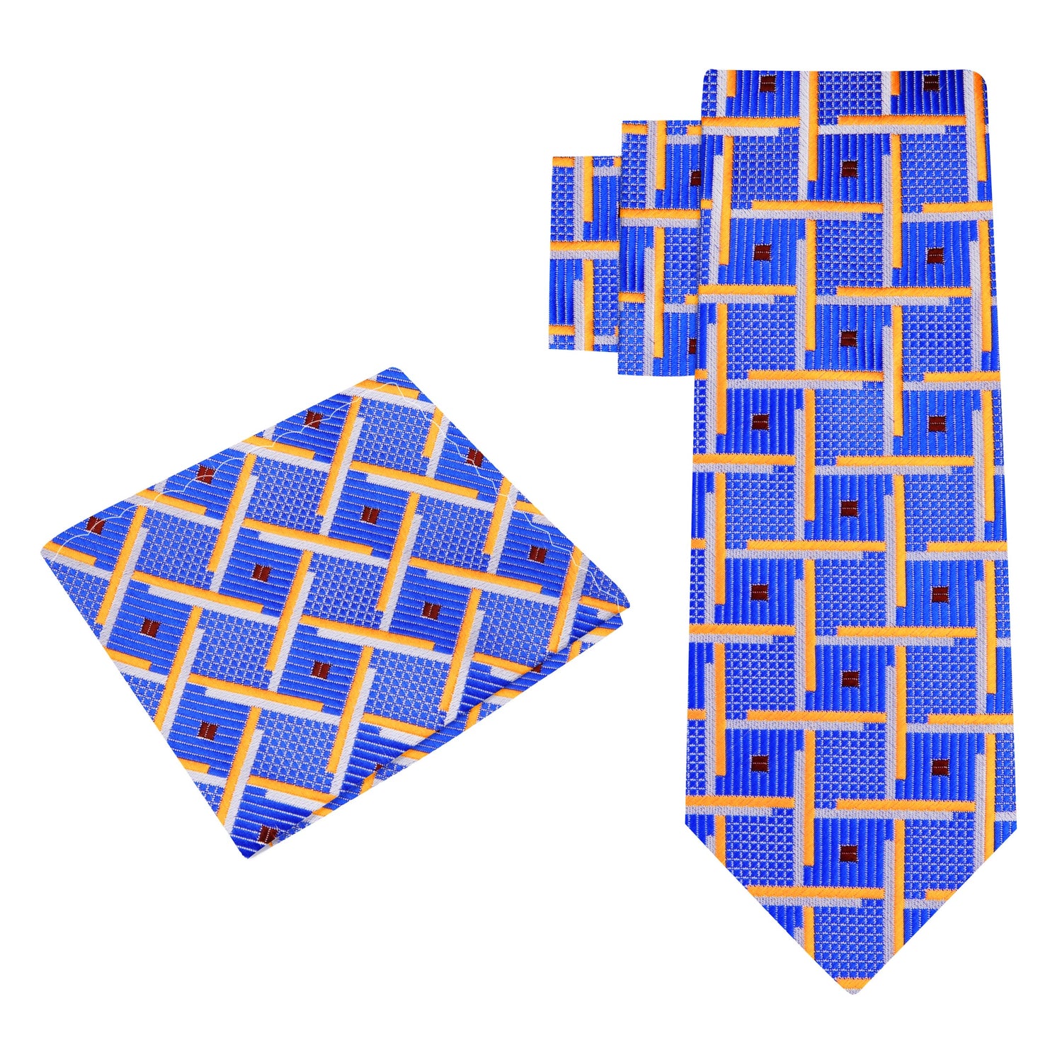 Inception Geometric Necktie