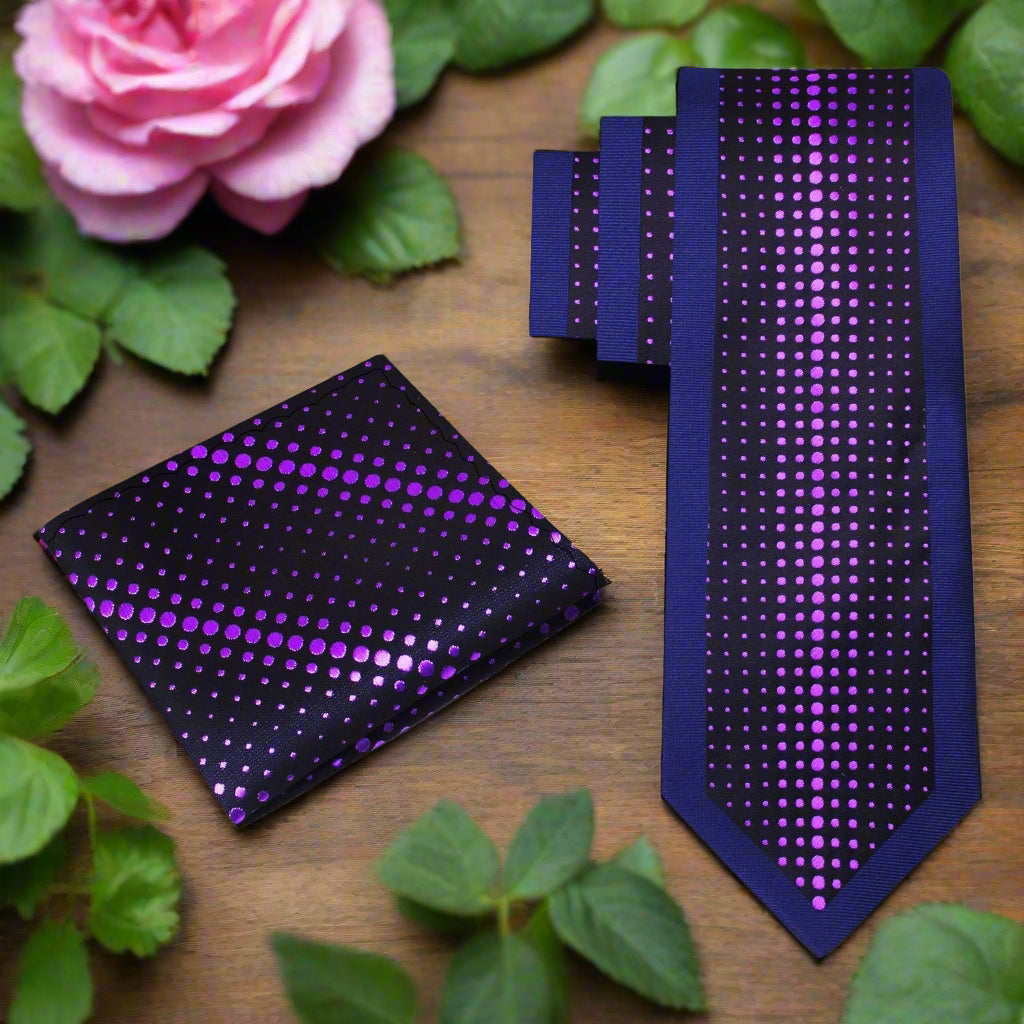 Purple Regal Pocket Square