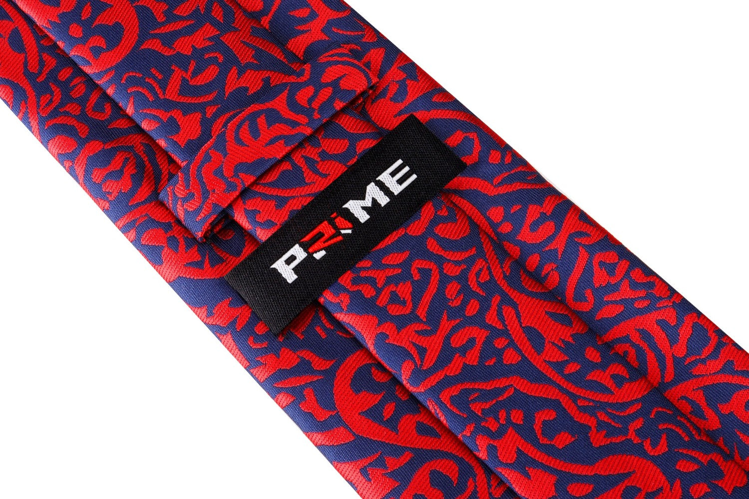 Red, Blue Paisley Tie Keep