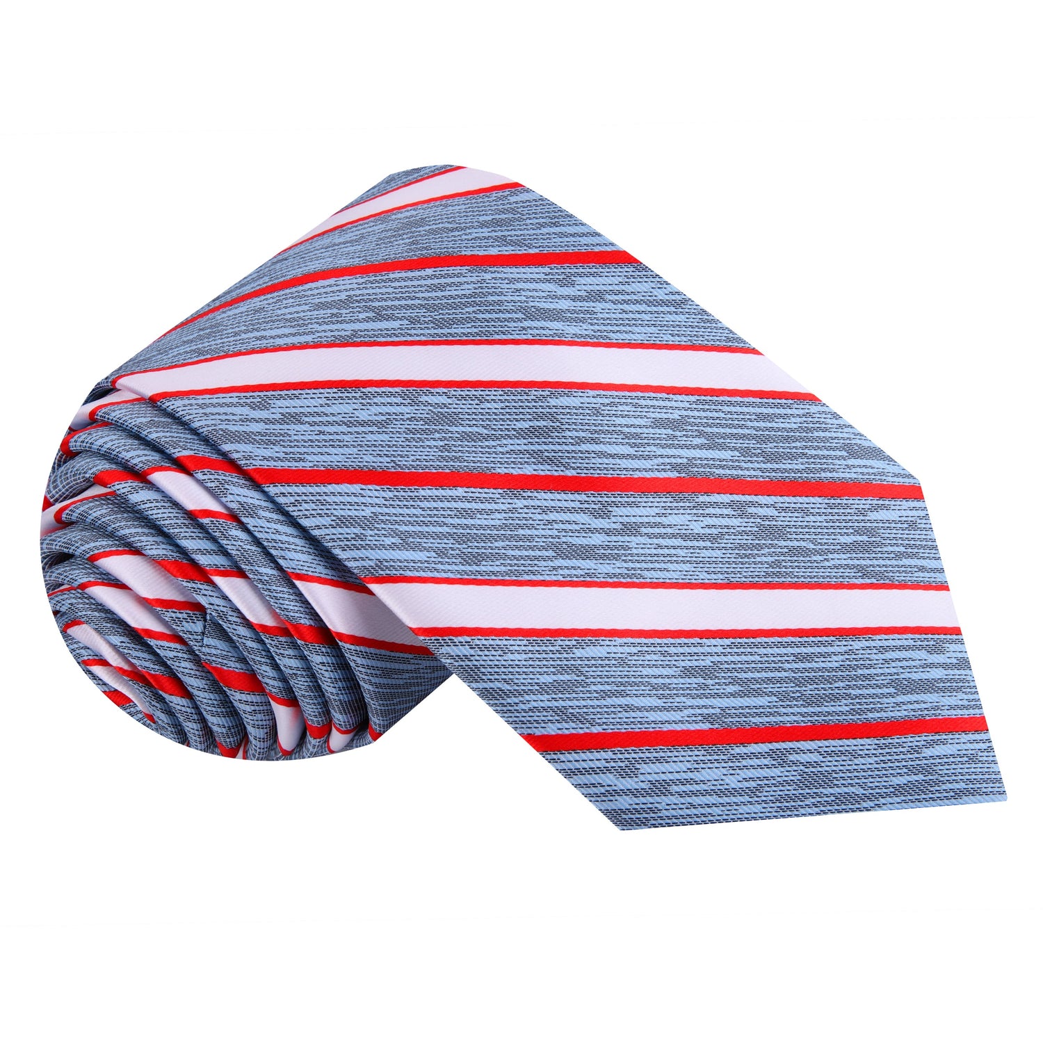 Deion PRIME TIME Sanders Blue, Red Stripe Tie  