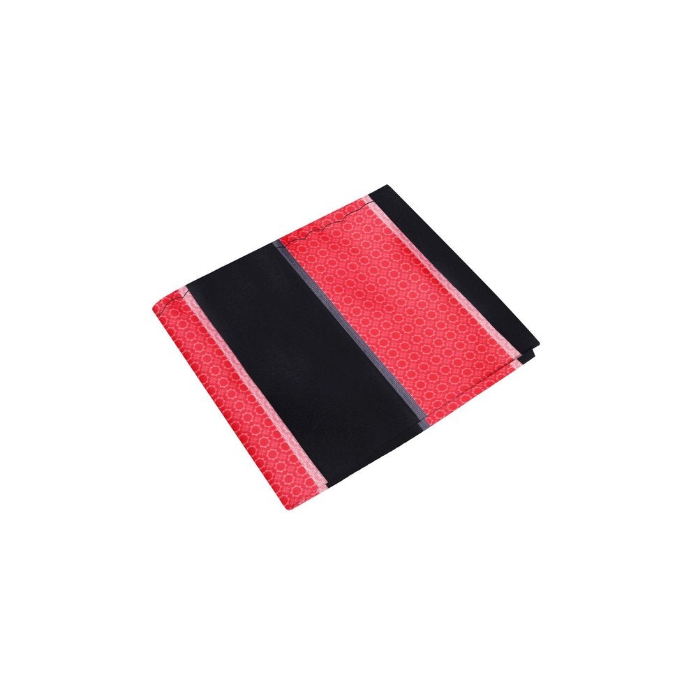 Coach PRIME Deion Sanders Red Black Abstract Pocket Square