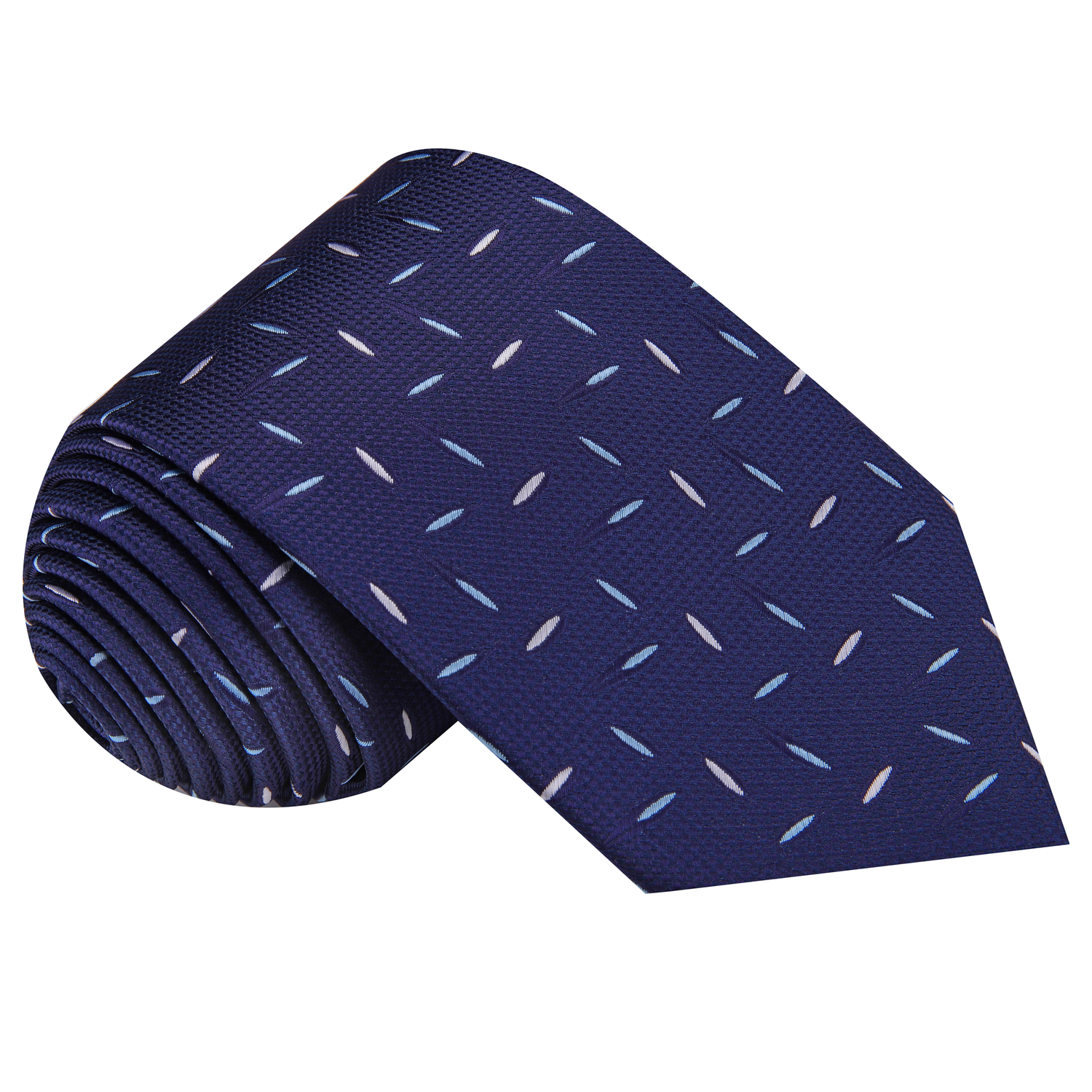 Blue, Light Blue Abstract Tie 