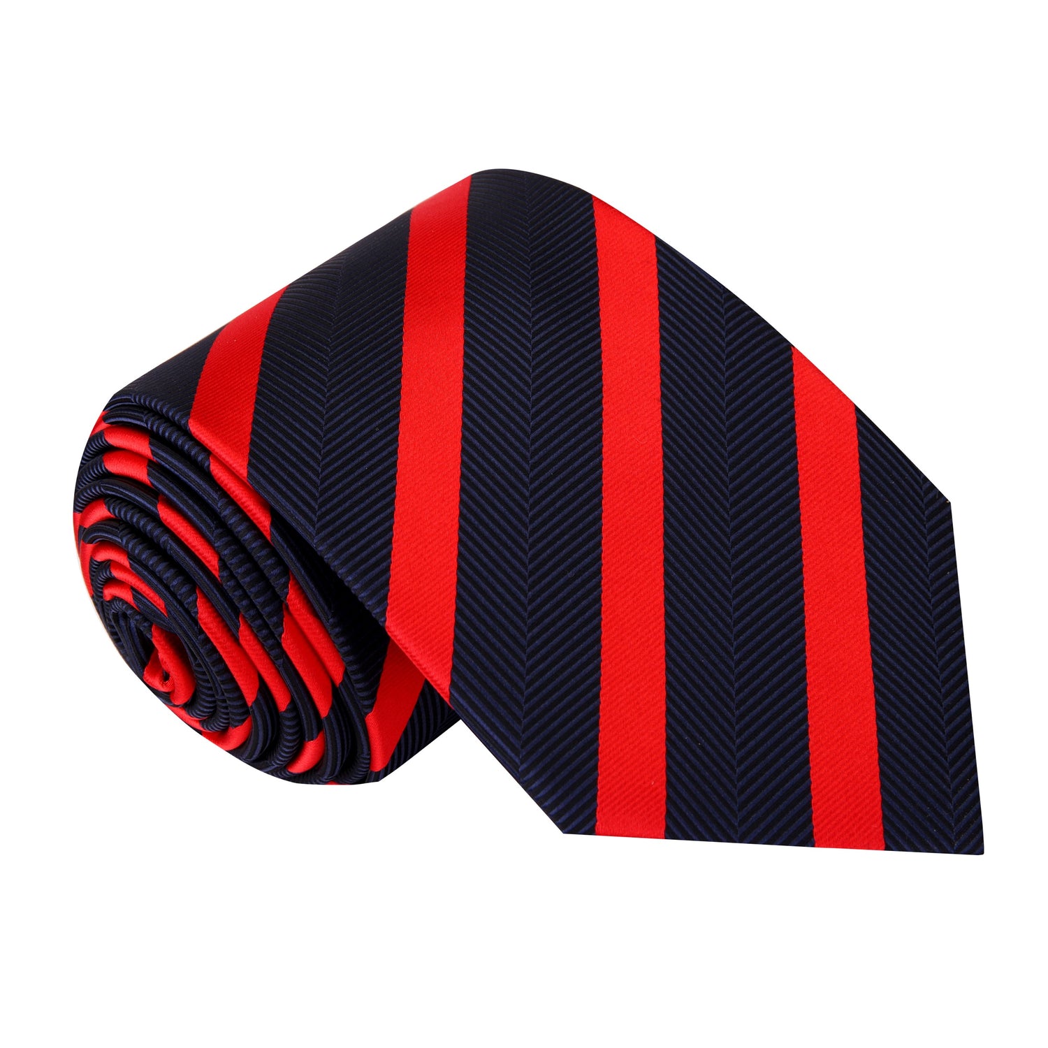 blue red stripe tie 