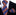 A Burnt Orange, Deep Blue Color Stripe Pattern Silk Tie, Matching Pocket Square