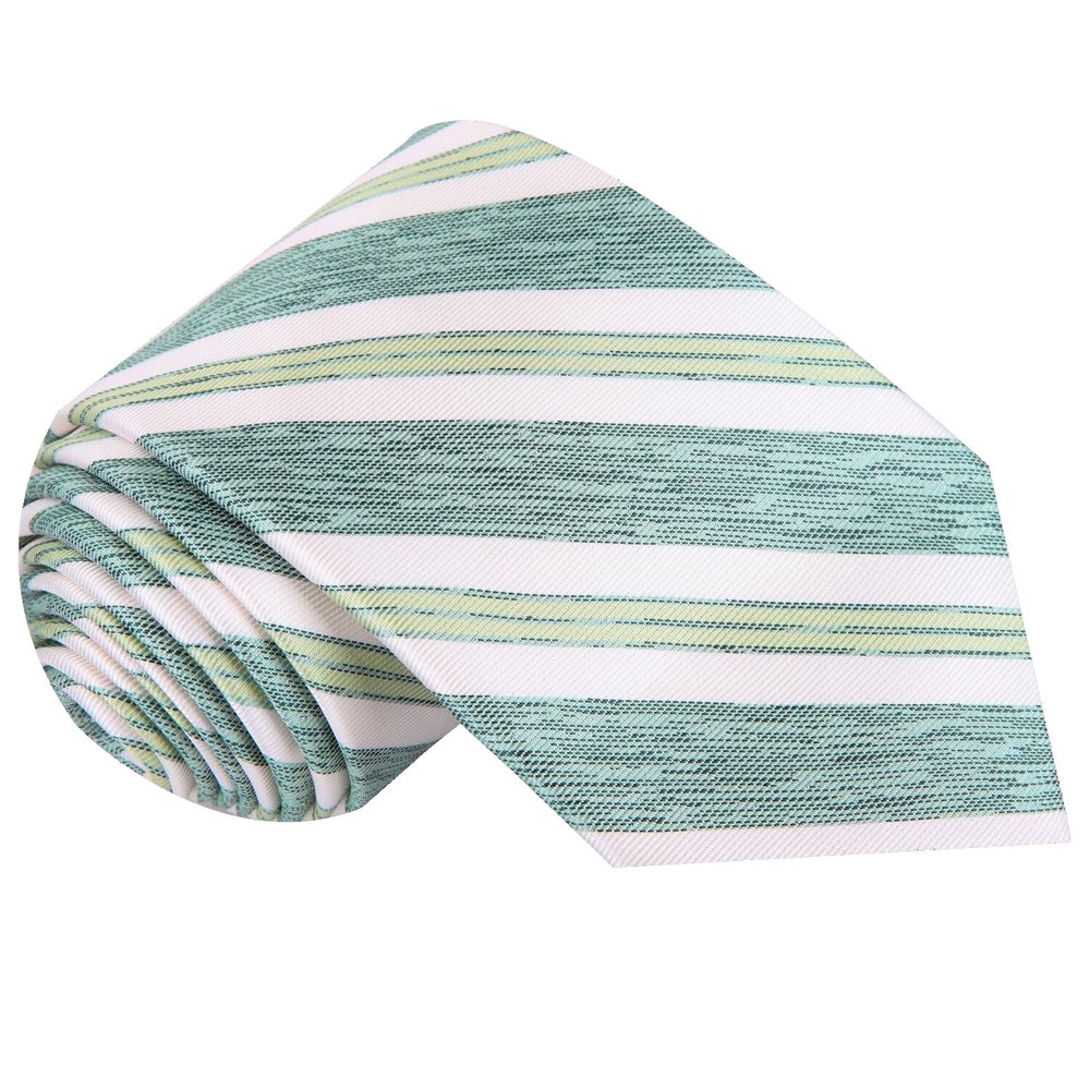 Light Green Stripe Tie