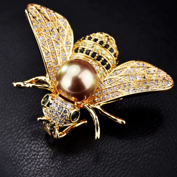 LookHUMAN Bee Punk Lapel Pin