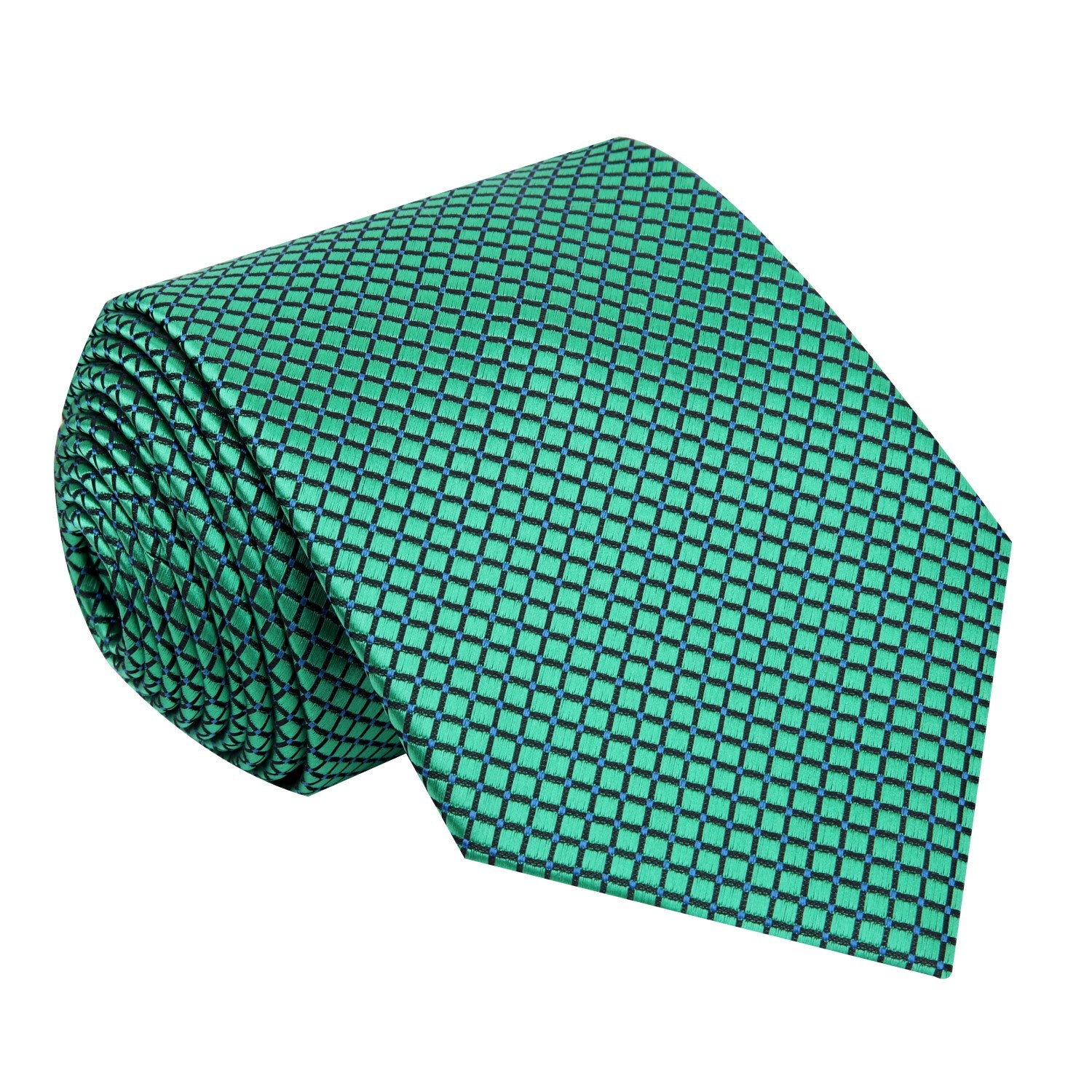 Green Geometric Tie