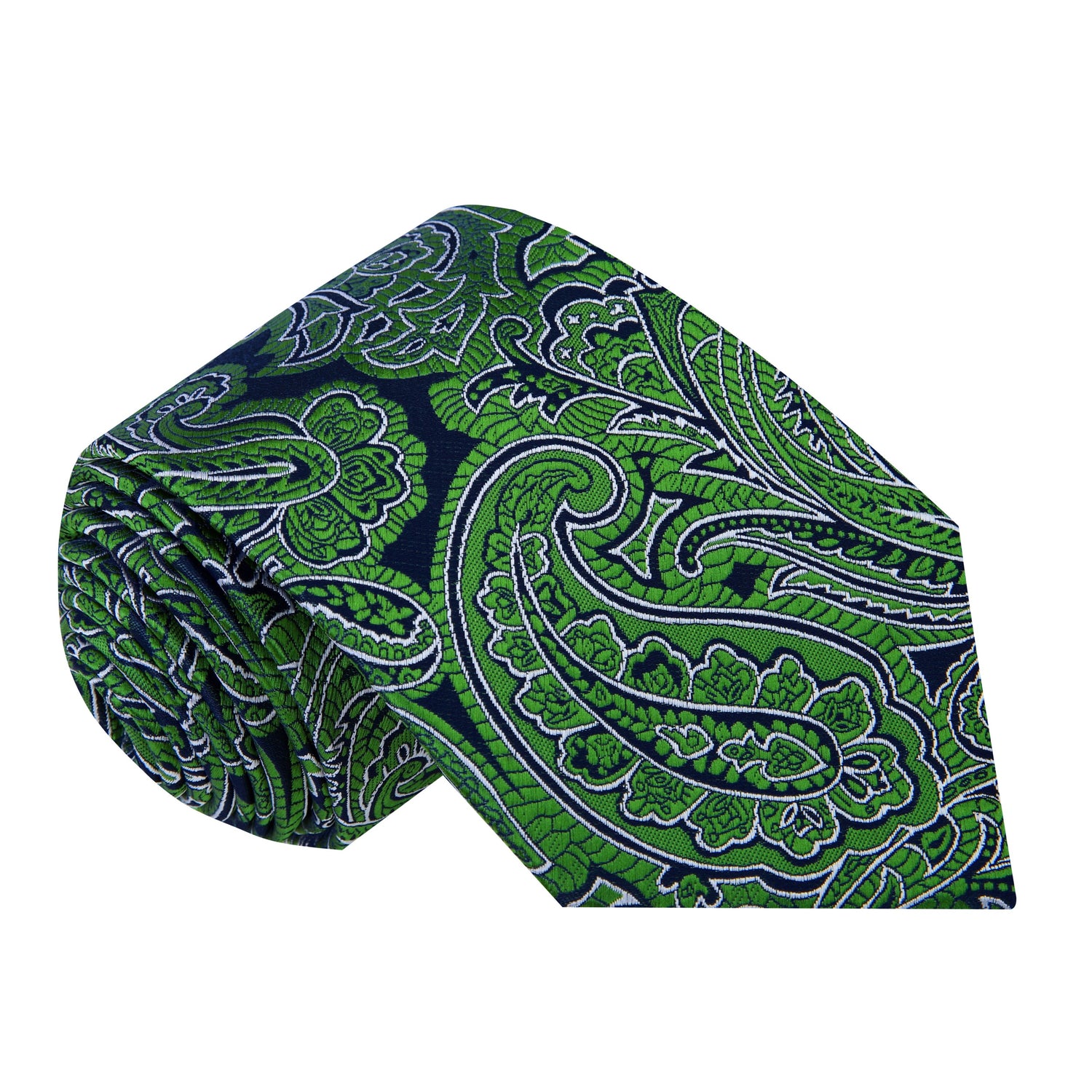 Green and Blue Paisley Tie 