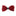 Red, Black Feather Pre Tied Bow Tie