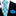 Light Blue Plaid Tie and Blue Square