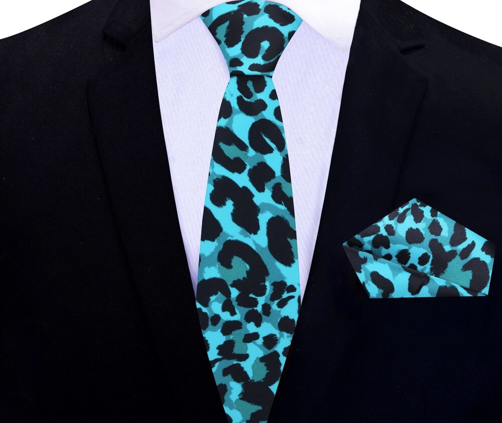 mens cheetah tie