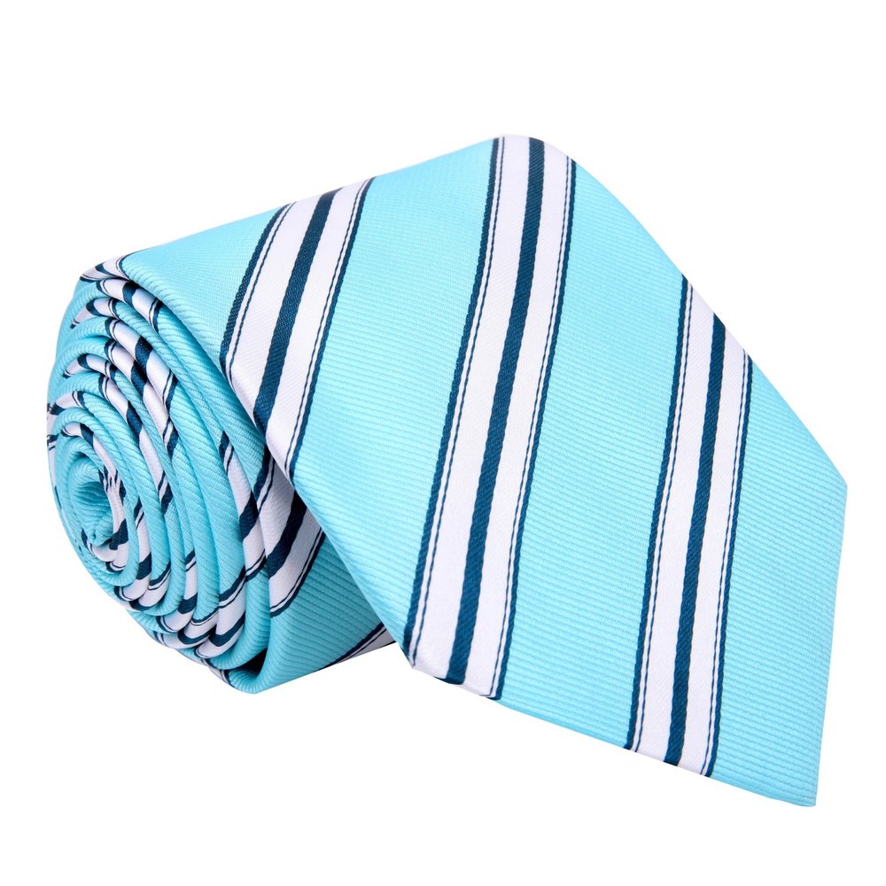 Light Blue Stripe Tie 