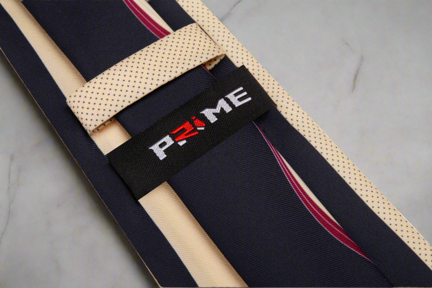 Keep: Brown, Red, and Black Abstract Tie