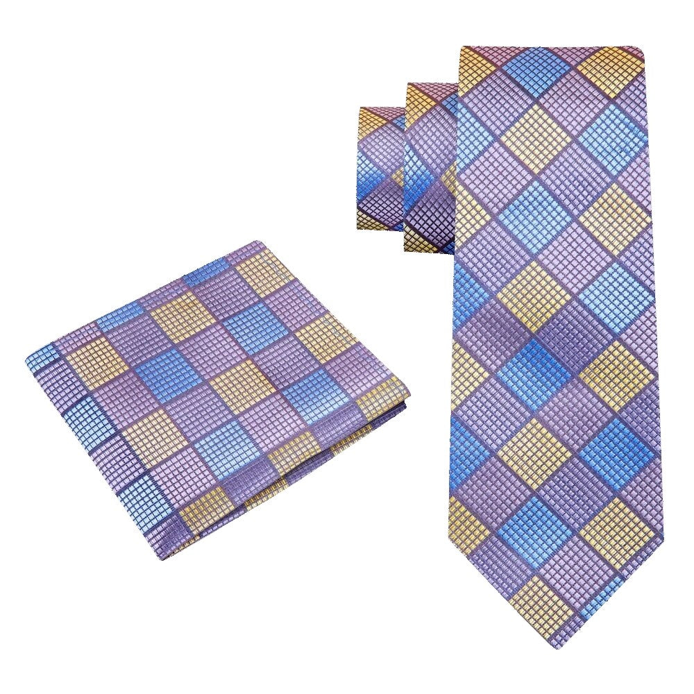 Diamond Pastel Necktie
