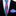 Thin Tie: A Bright Multi Colored Abstract Necktie And Light Blue Square