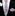 PEACE Tie and Pocket Square thin tie view||Off-white, Gold, Black