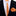 Thin Tie View: Light Orange, Orange Stripe Silk Necktie and Pocket Square