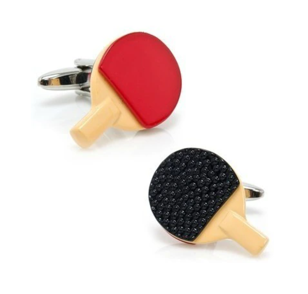 Ping Pong Paddles Cufflinks
