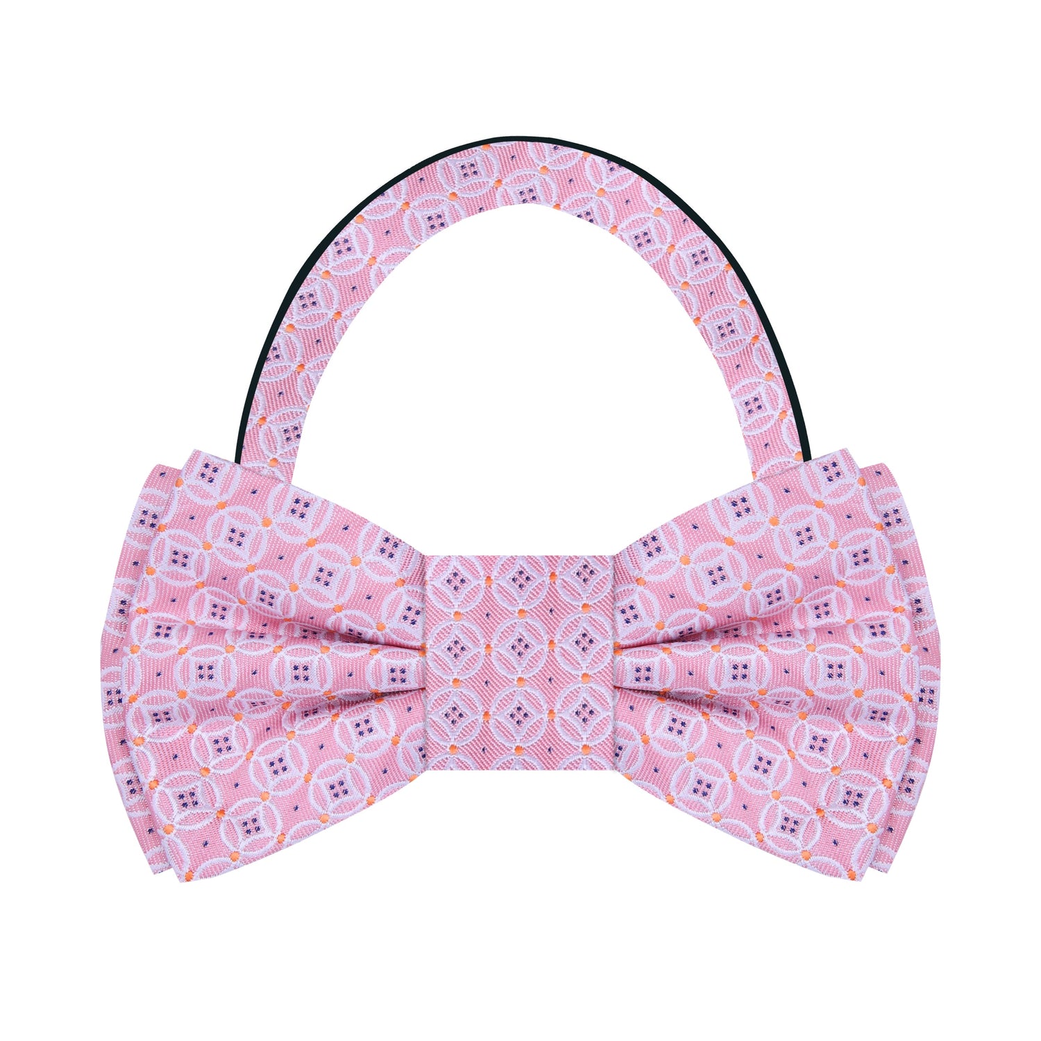 Pink Pre Tied Bow Tie