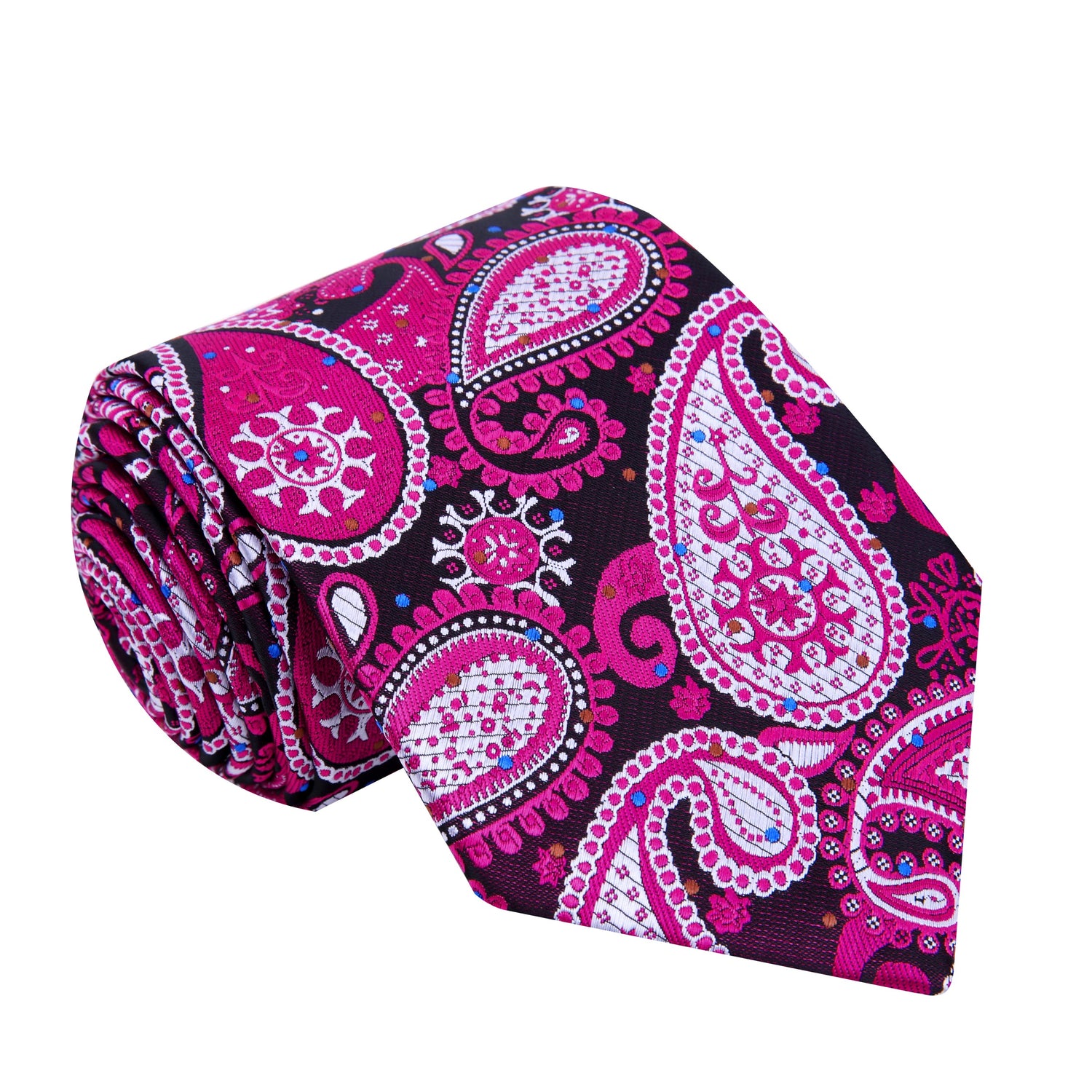 Pink Paisley Tie  