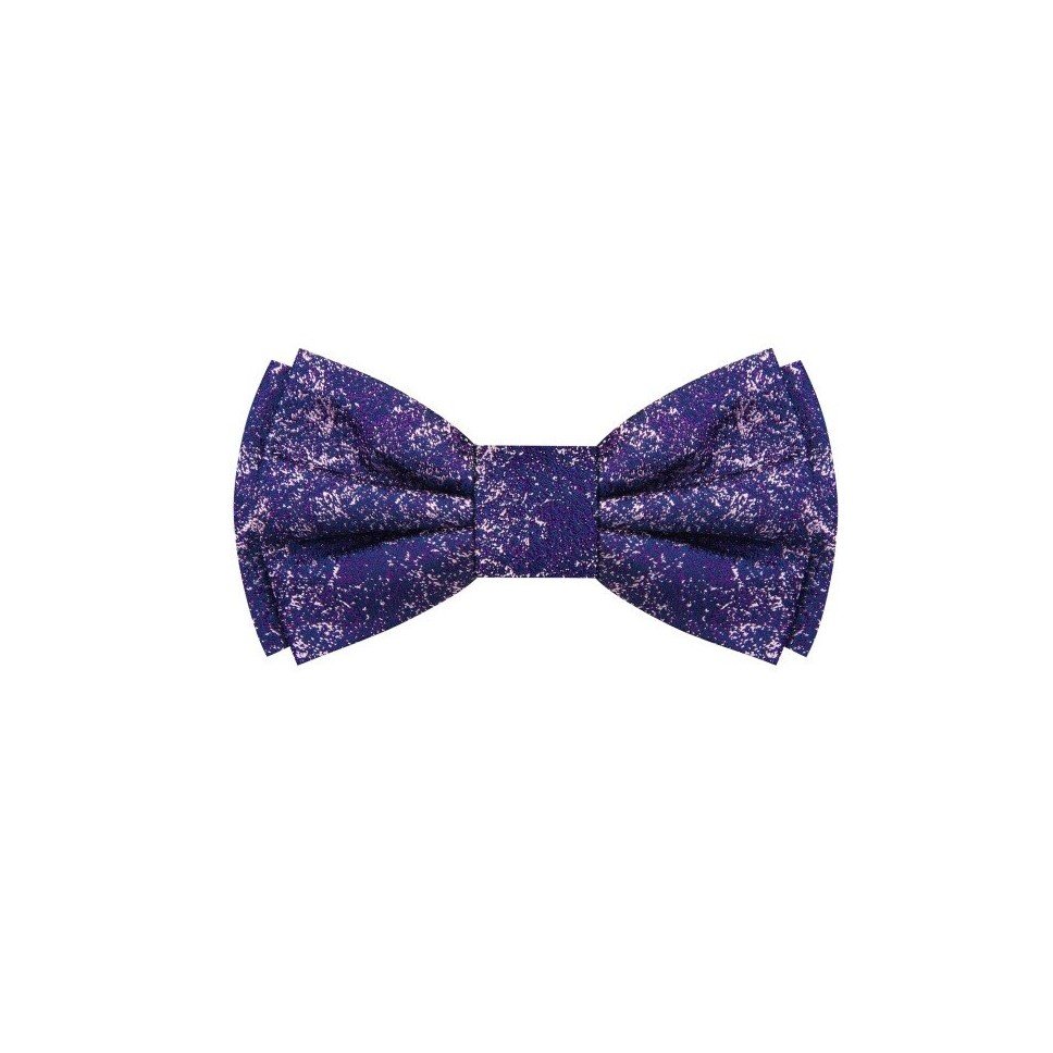 Purple Texture Bow Tie||Purple