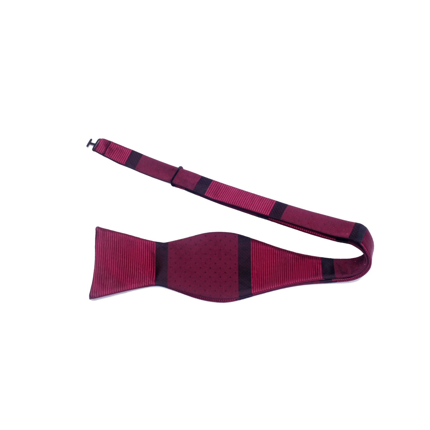 Self Tie: Burgundy Adagio Bow Tie