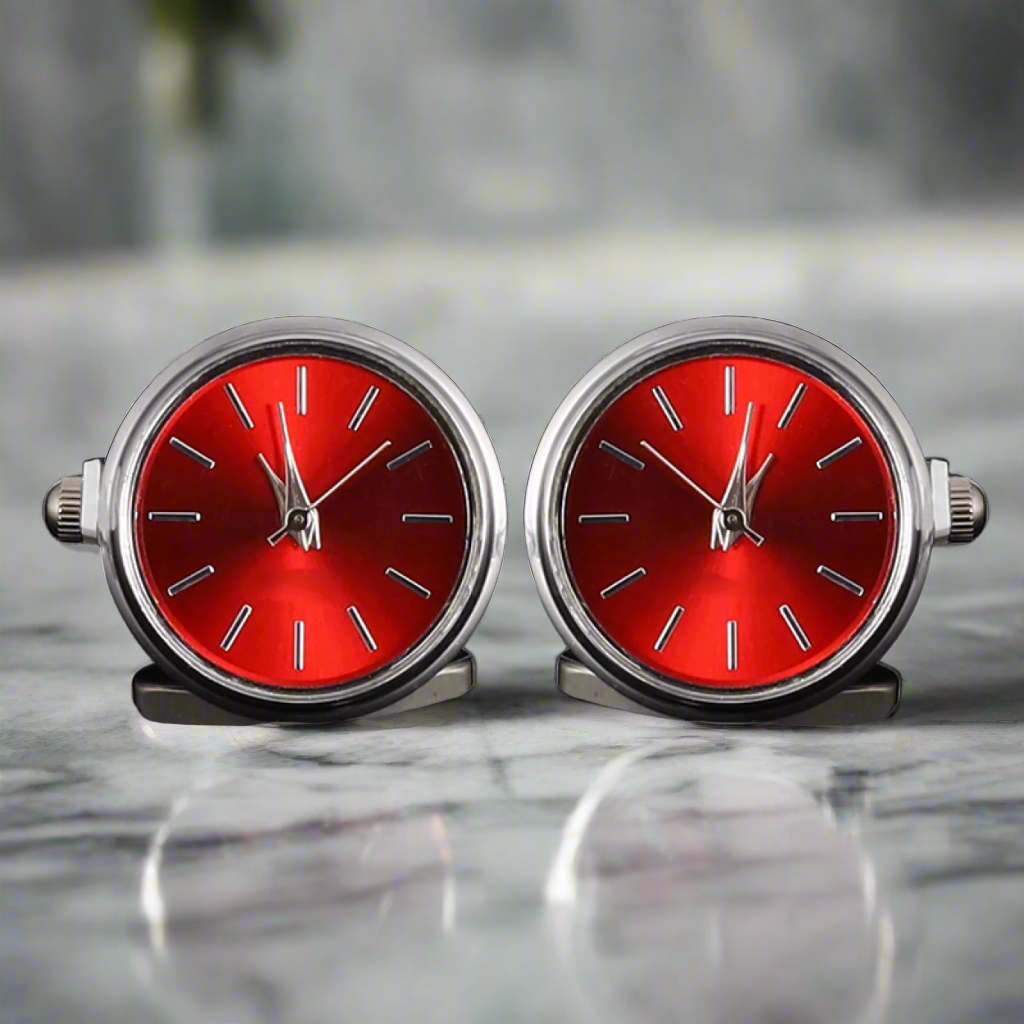 Watch cufflinks