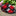 Red, black and silver abstract necktie.