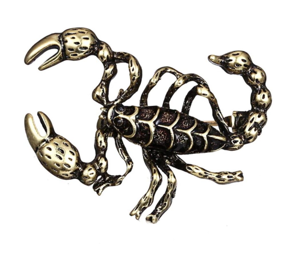 A Scorpion Lapel Pin