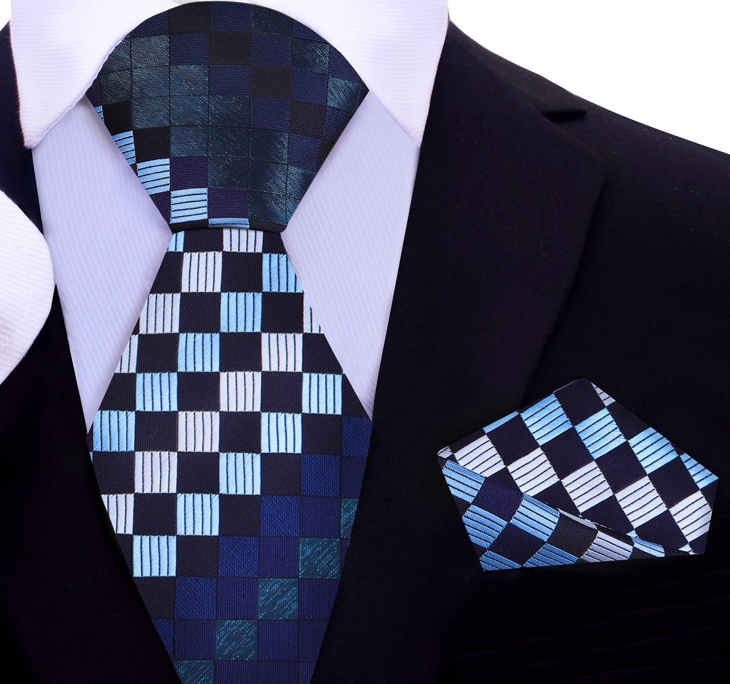 Visionary Geometric Necktie