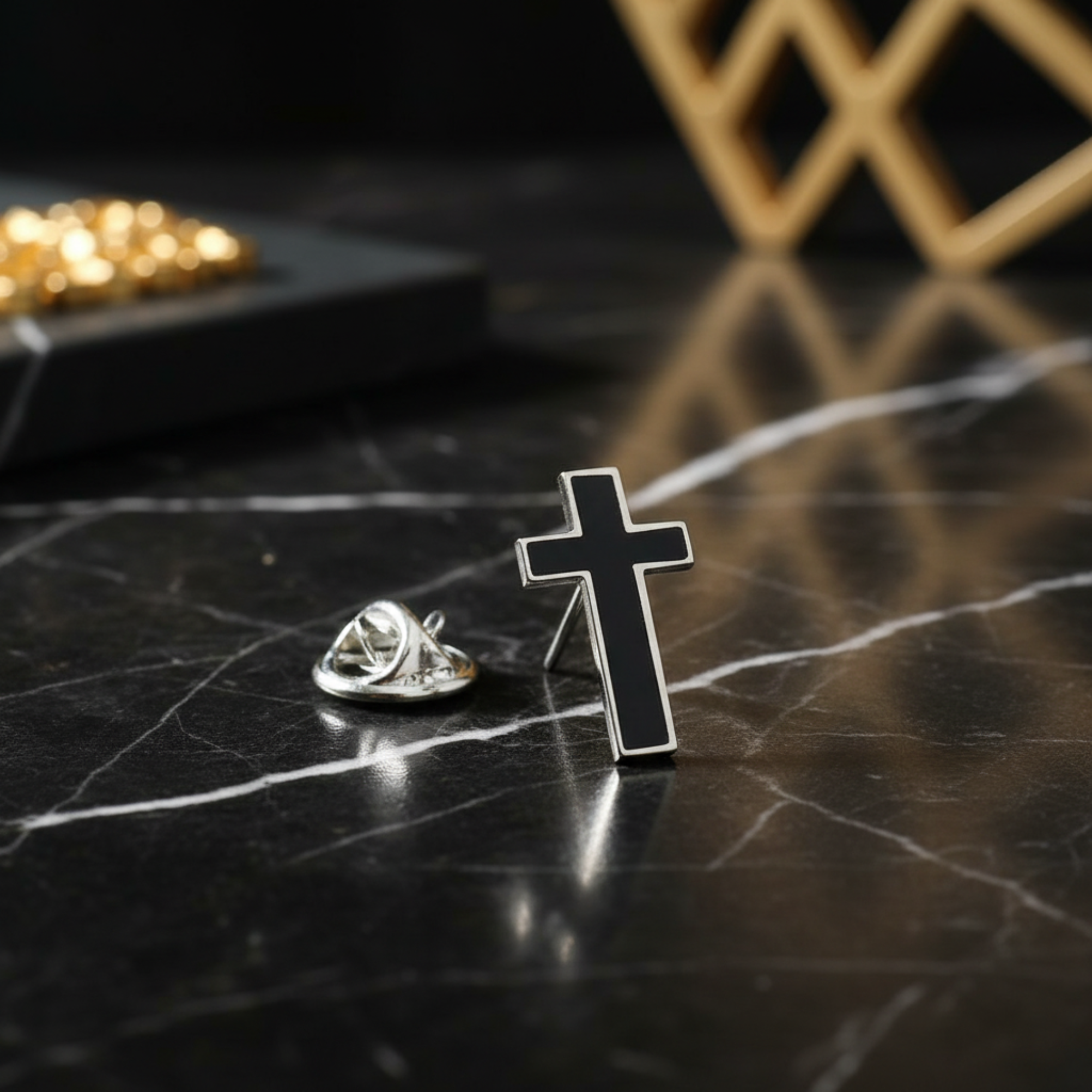 Croos Pin Cross Lapel Pin