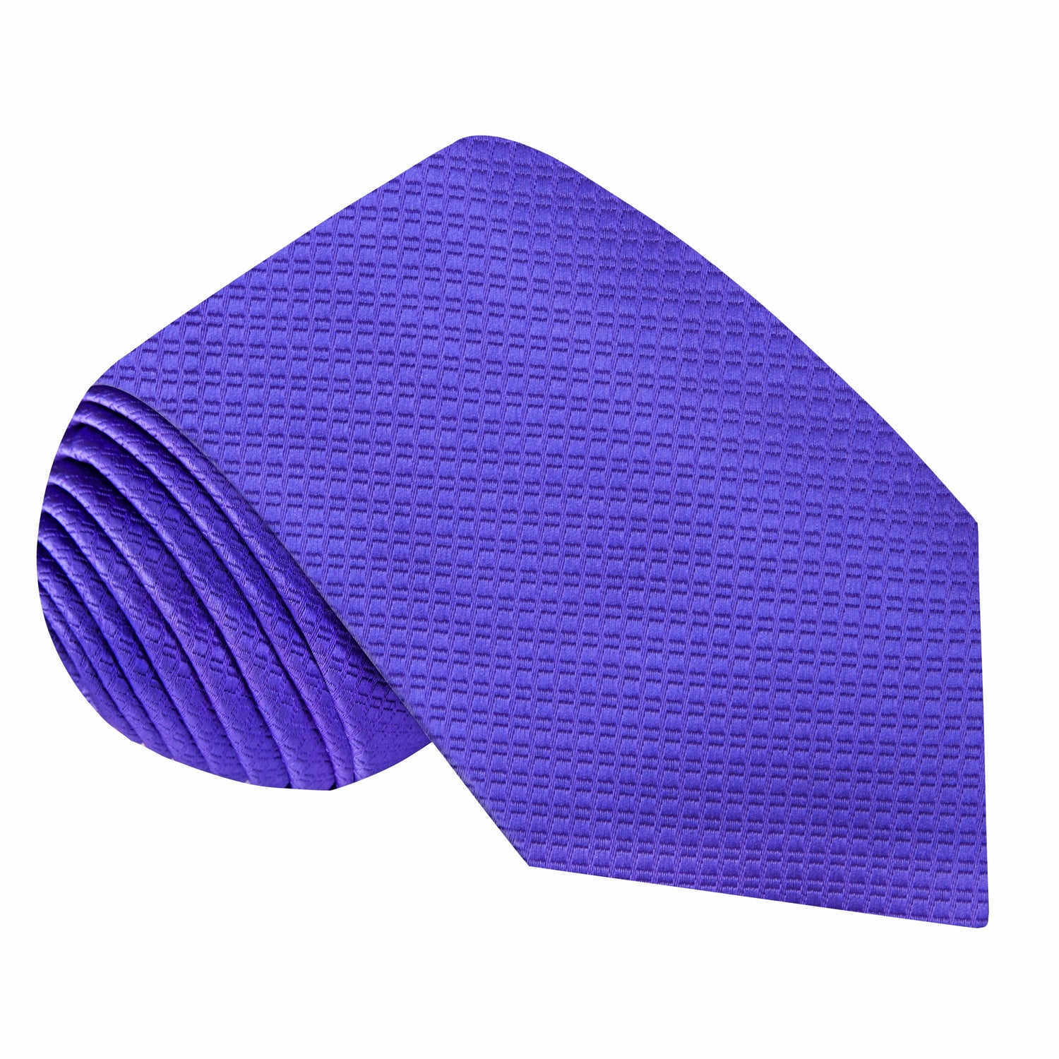Solid Purple Textured Tie