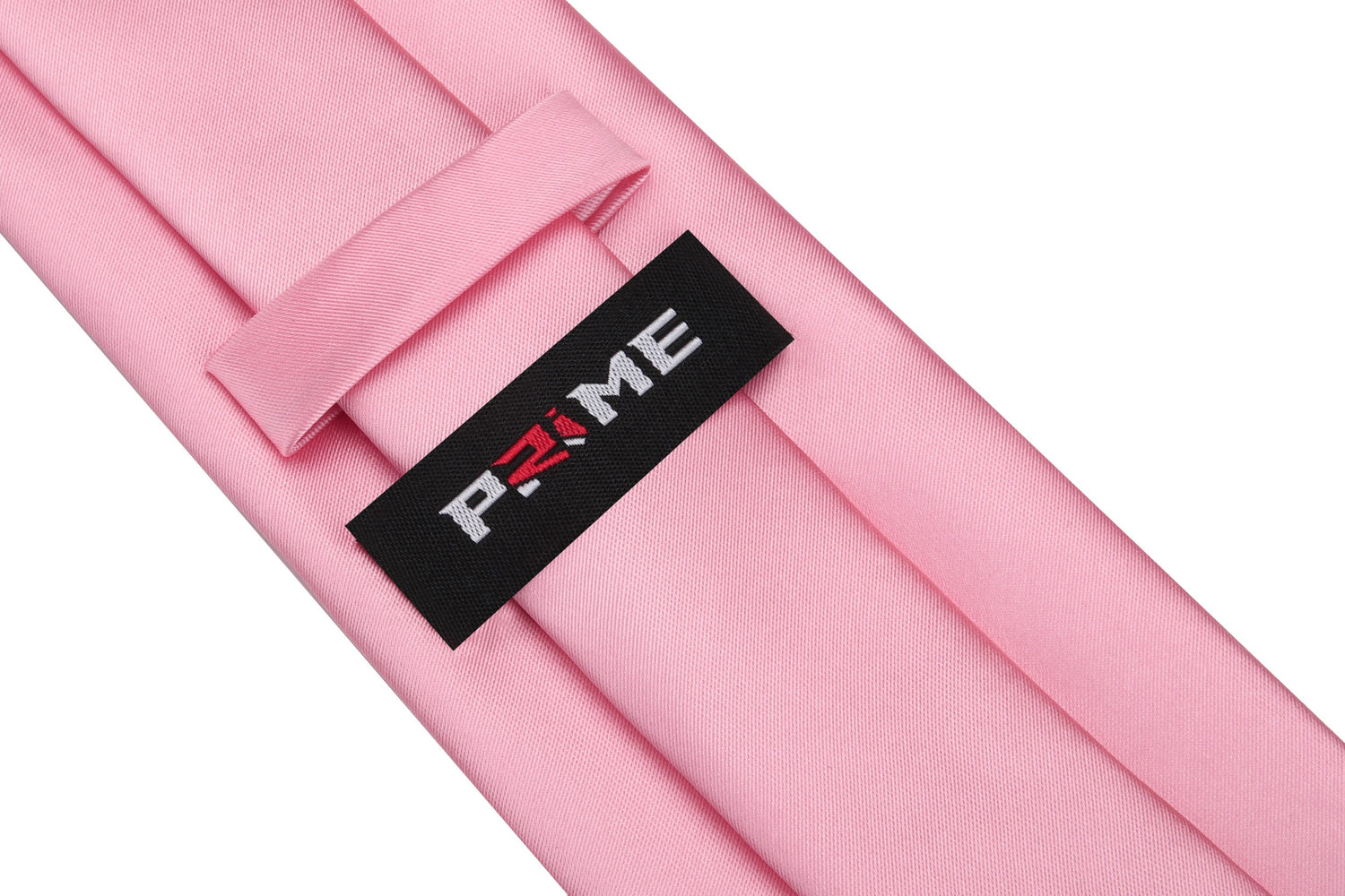 Solid Glossy Kobi Pink Silk Necktie Keep