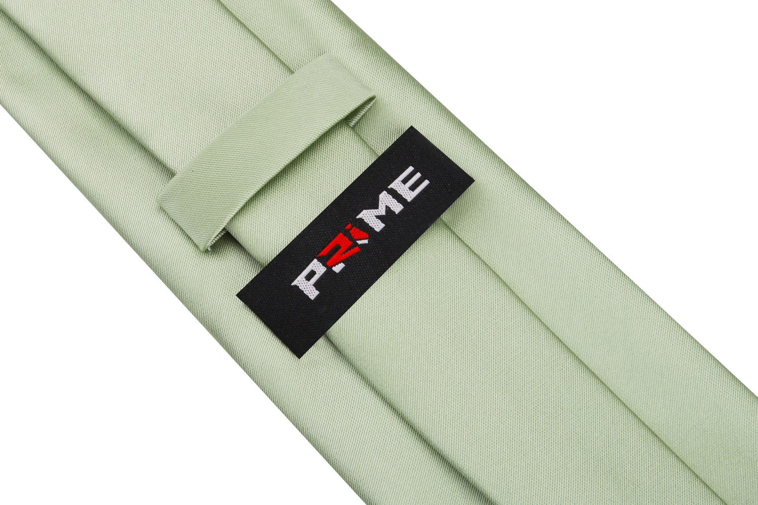 Tie Keep: Solid Glossy Laurel Green Silk Necktie