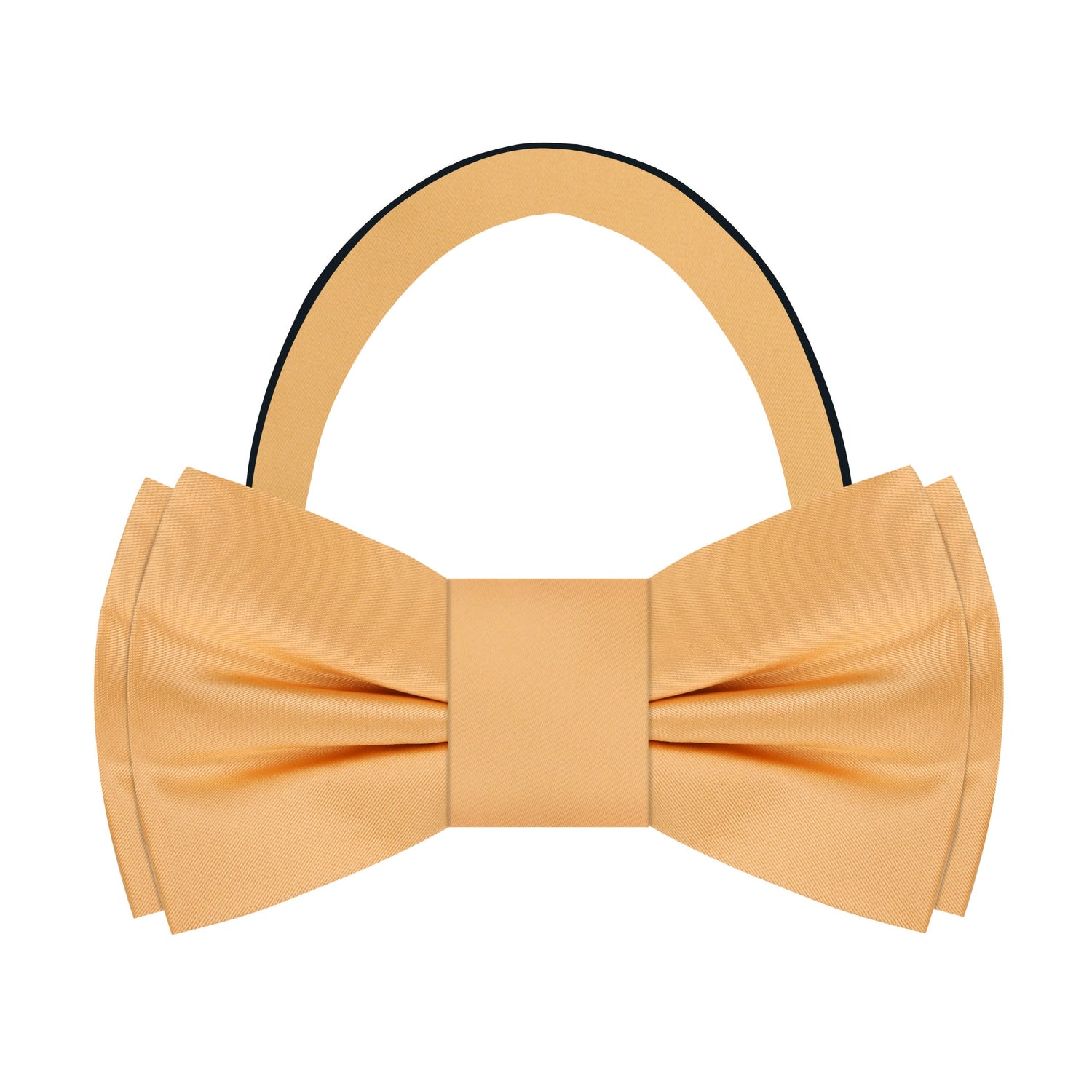 Pre Tied Soft Marigold Bow Tie