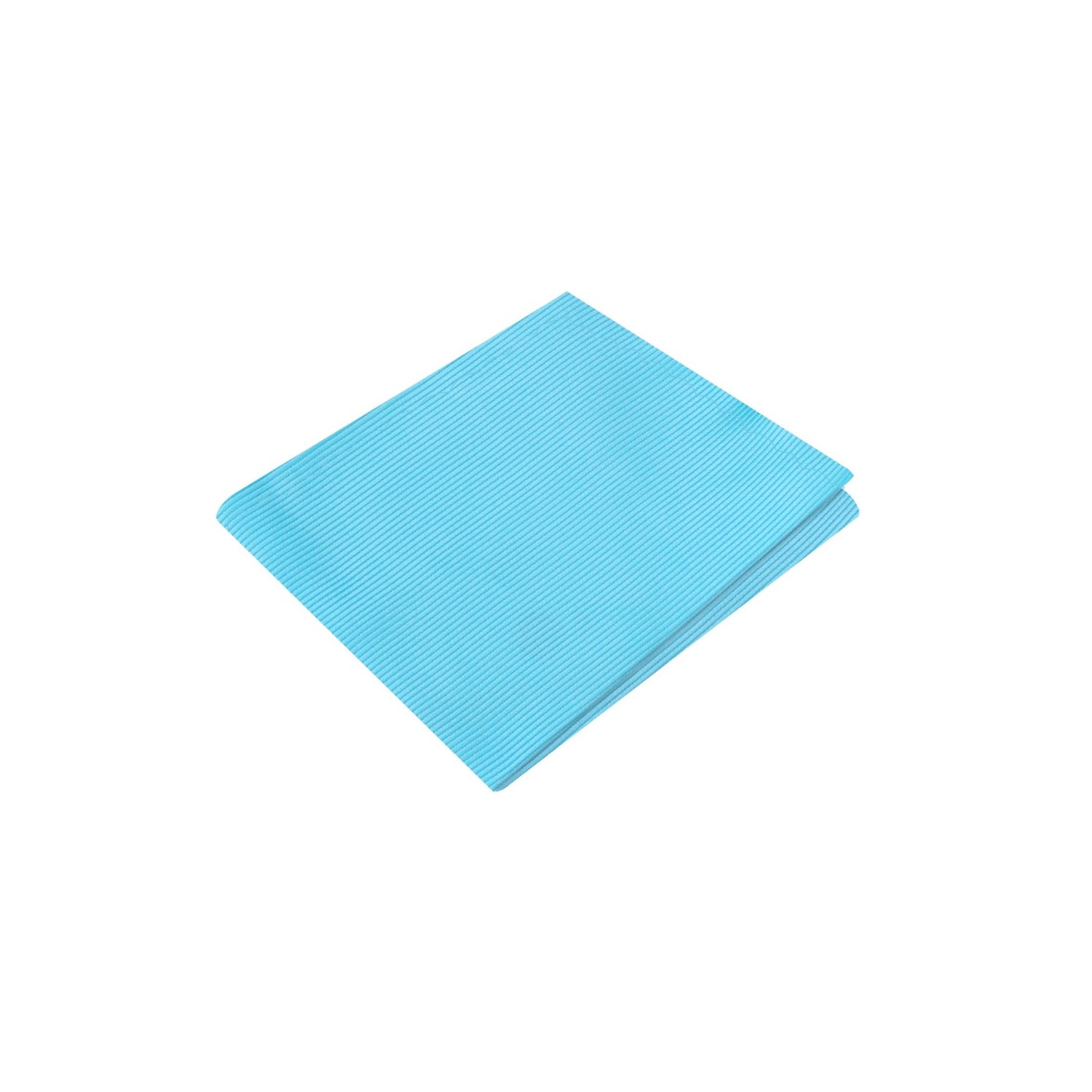 A Solid Mint Pattern Silk Pocket Square