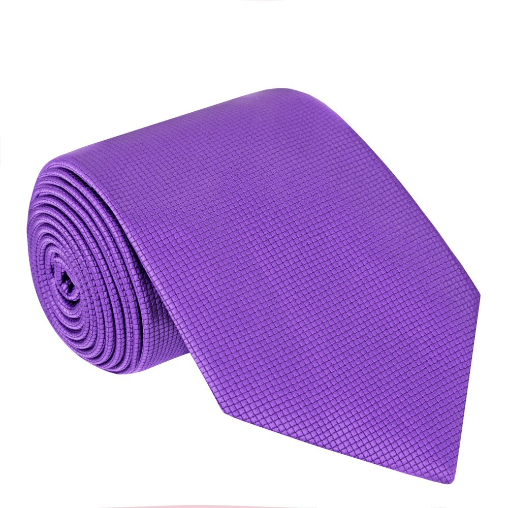 A Solid Sweet Grape Block Tie ||Sweet Grape