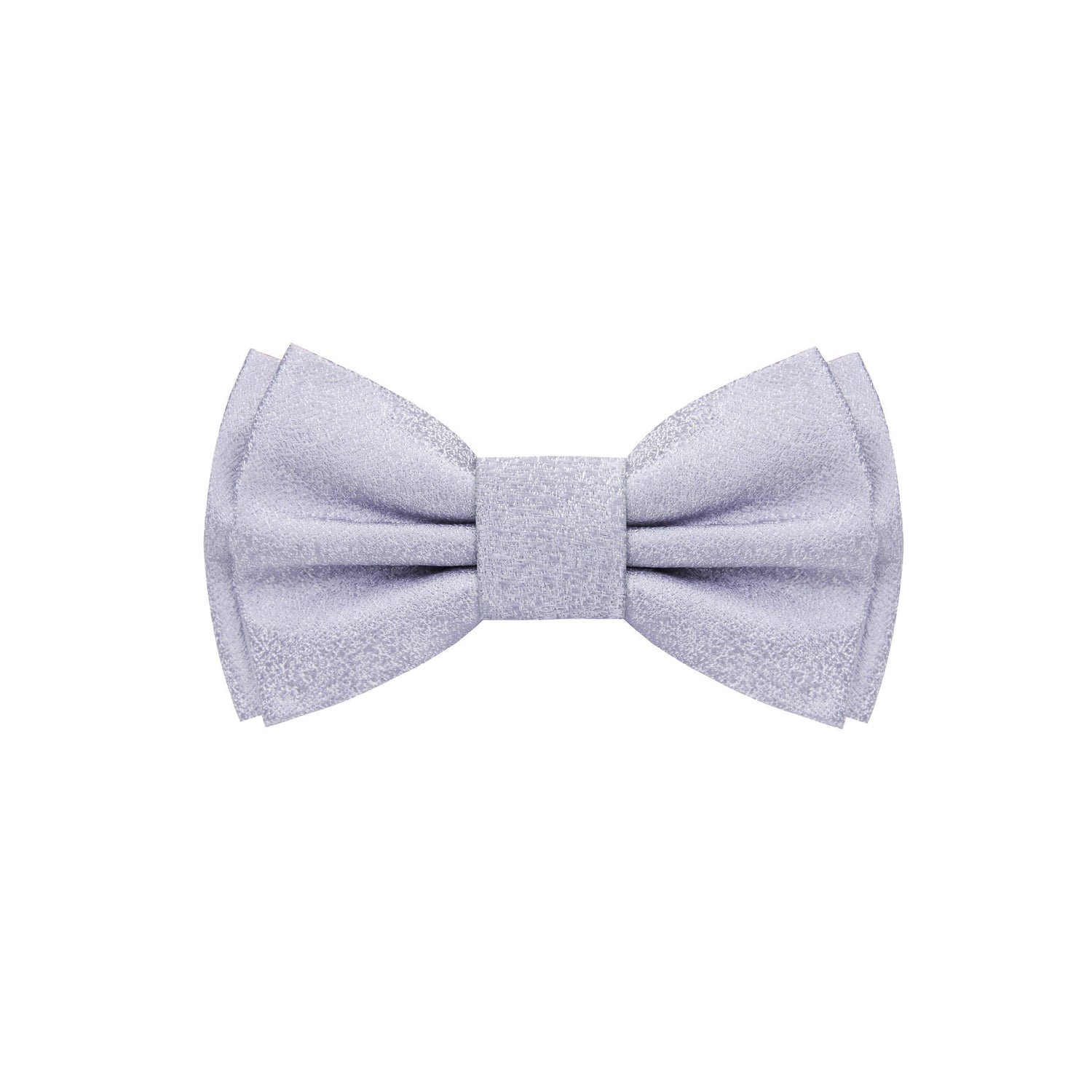 Shimmer Silver Bow Tie 
