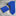Alt view: A Solid Persian Blue Pattern Necktie, Matching Pocket Square