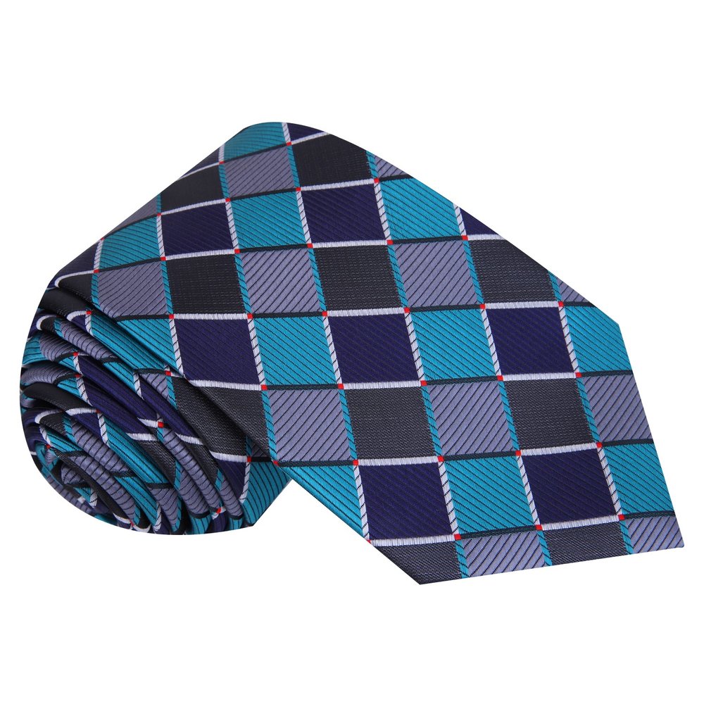 Crisp Cool Geometric Tie