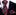 A Black Silk Background With Red Stripes And White Dots Necktie With Matching Pocket Square  