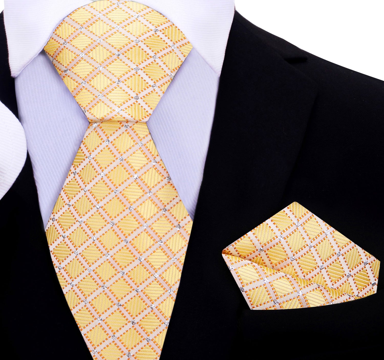 Stylish Geometric Necktie